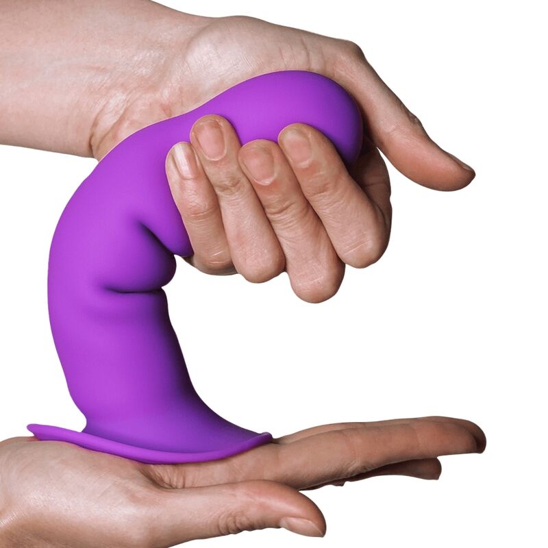 ADRIEN LASTIC - HITSENS VIBE 3 SILICONE DILDO VIOLET - ToysByMonk