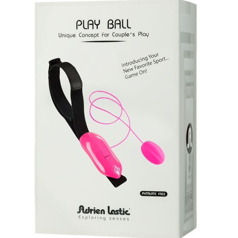 ADRIEN LASTIC - PLAY BALL MINI VIBRATING EGG FOR COUPLES PINK - ToysByMonk