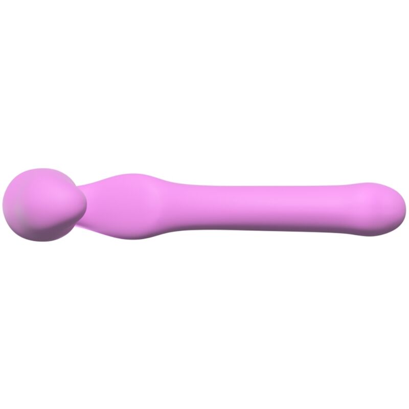 ADRIEN LASTIC - QUEENS STRAP-ON FLEXIBLE PINK SIZE S - ToysByMonk