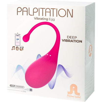 ADRIEN LASTIC - PALPITATION VIBRATING EGG PINK - FREE APP ADRIEN LASTIC