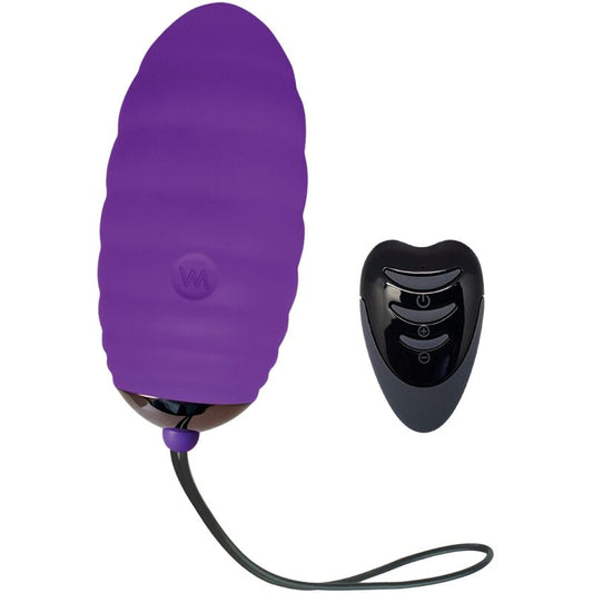 ADRIEN LASTIC - OCEAN BREEZE 2.0 RECHARGEABLE VIBRATING EGG REMOTE CONTROL VIOLET - ToysByMonk