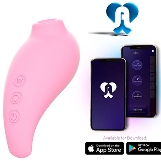 ADRIEN LASTIC - REVELATION CLITORIS SUCKER PINK - FREE APP - ToysByMonk