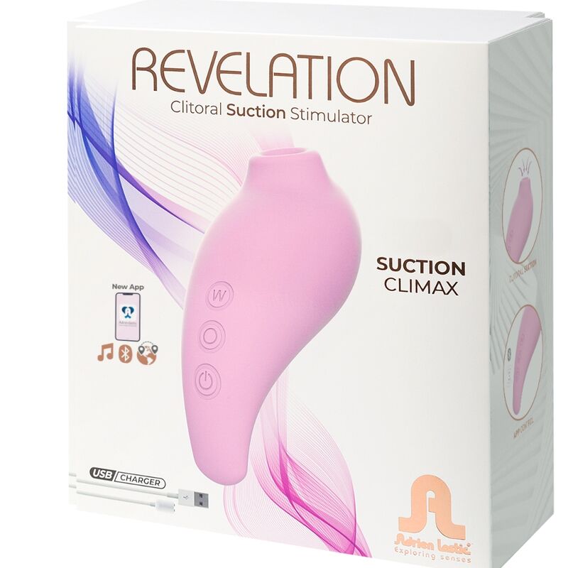 ADRIEN LASTIC - REVELATION CLITORIS SUCKER PINK - FREE APP - ToysByMonk