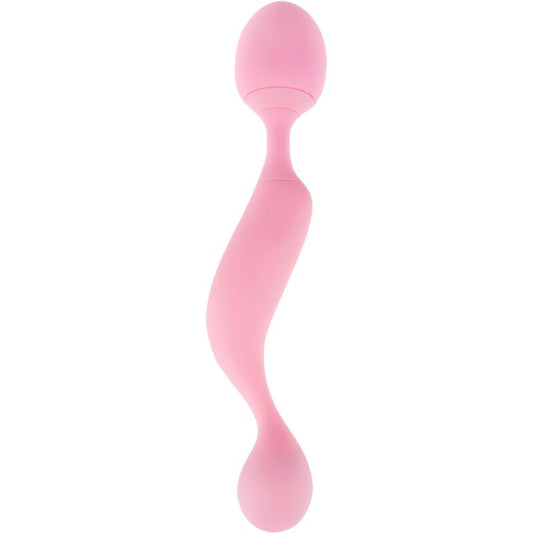 FEMINTIMATE - UNIVERSAL MASSAGER SILICONE VIBRATOR PINK - ToysByMonk