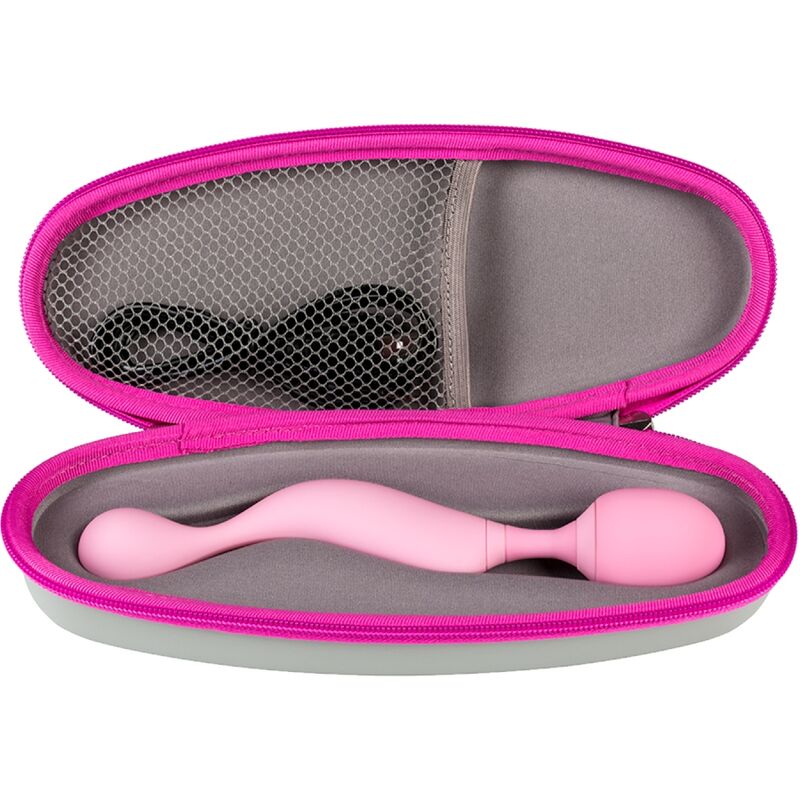 FEMINTIMATE - UNIVERSAL MASSAGER SILICONE VIBRATOR PINK - ToysByMonk