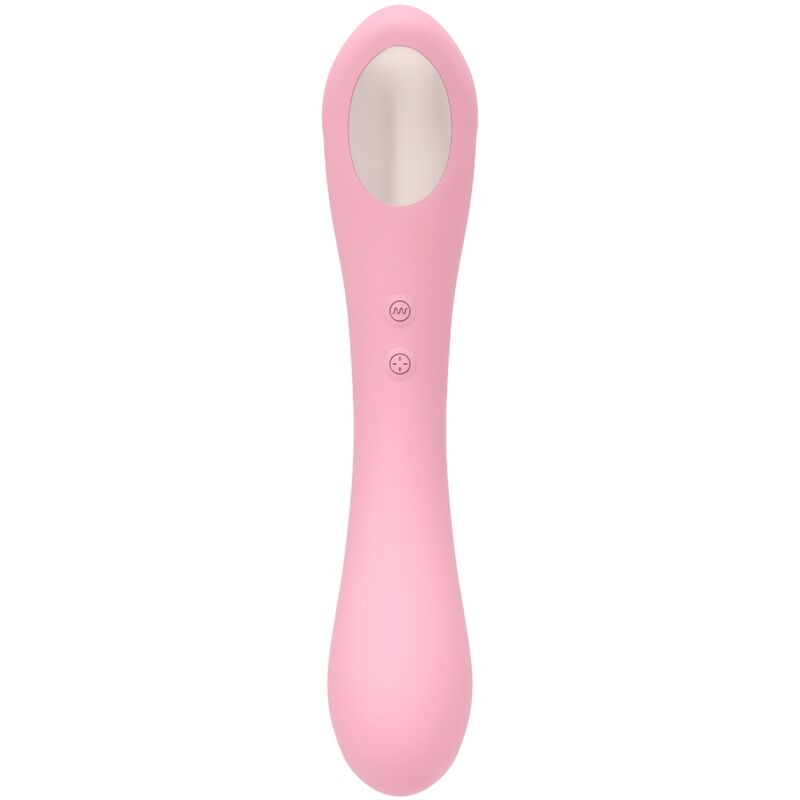FEMINTIMATE - DAISY MASSAGER SUCTION AND VIBRATOR PINK - ToysByMonk