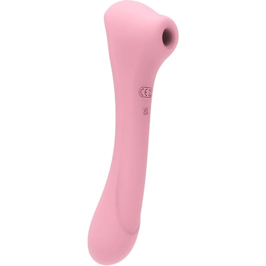 FEMINTIMATE - DAISY MASSAGER SUCTION AND VIBRATOR PINK - ToysByMonk