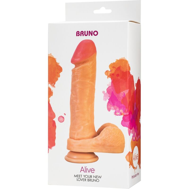 ALIVE - BRUNO REALISTIC PENIS 22 CM - ToysByMonk