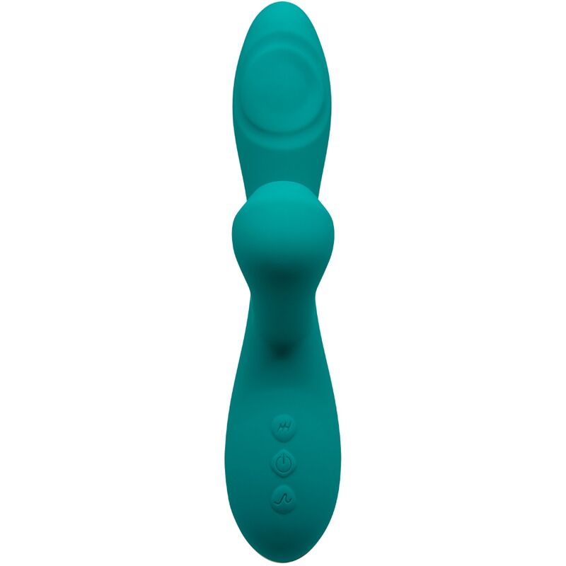 ALIVE - CARIBBEAN SHINE VIBRATOR & SUCKER BLUE - ToysByMonk