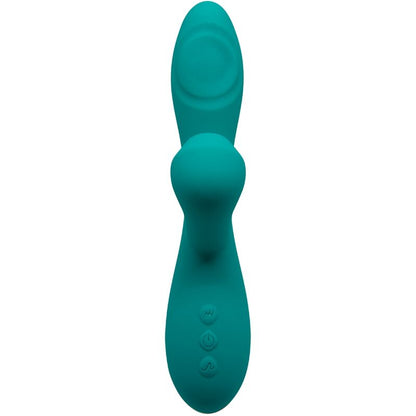 ALIVE - CARIBBEAN SHINE VIBRATOR & SUCKER BLUE - ToysByMonk