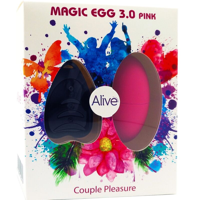 ALIVE - MAGIC EGG 3.0 VIBRATING EGG REMOTE CONTROL PINK - ToysByMonk
