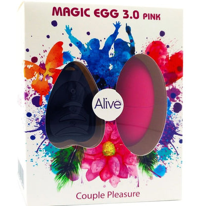 ALIVE - MAGIC EGG 3.0 VIBRATING EGG REMOTE CONTROL PINK - ToysByMonk