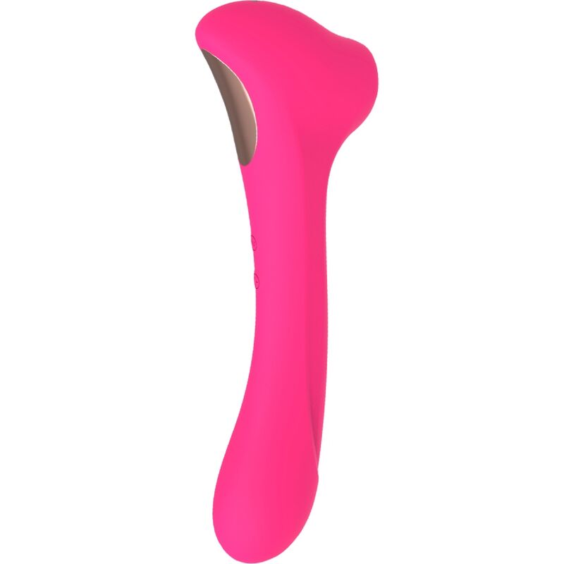 ALIVE - QUIVER SUCKER & VIBRATOR FUCHSIA - ToysByMonk