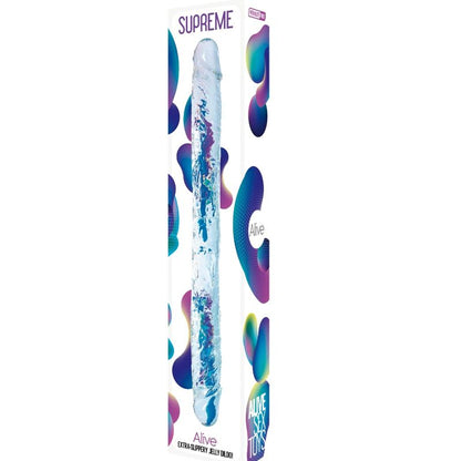 ALIVE - SUPREME REALISTIC PENIS TRANSPARENT 38.5 CM ALIVE