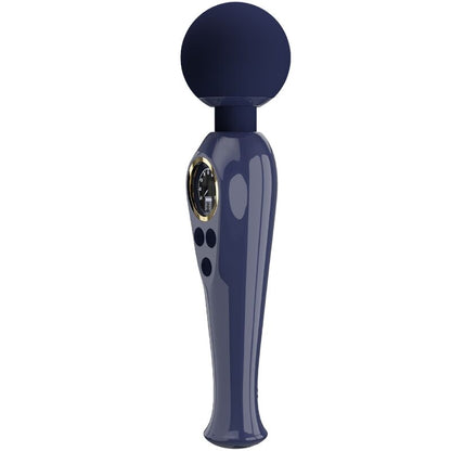 PRETTY LOVE - SKYLER VIBRATOR WAND BLUE PRETTY LOVE LED