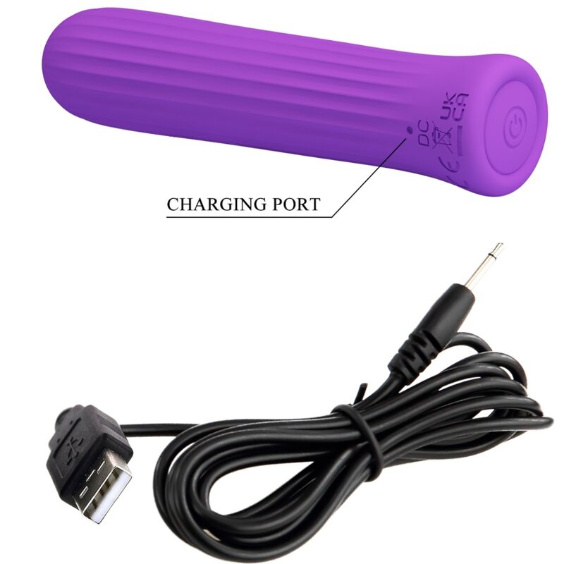 PRETTY LOVE - BLANCHE LILAC STIMULATOR VIBRATOR - ToysByMonk