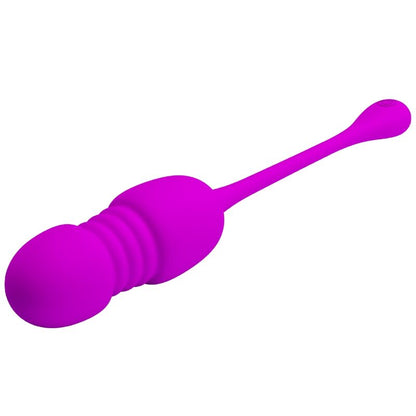 PRETTY LOVE - CALLIE PURPLE RECHARGEABLE VIBRATING EGG - ToysByMonk