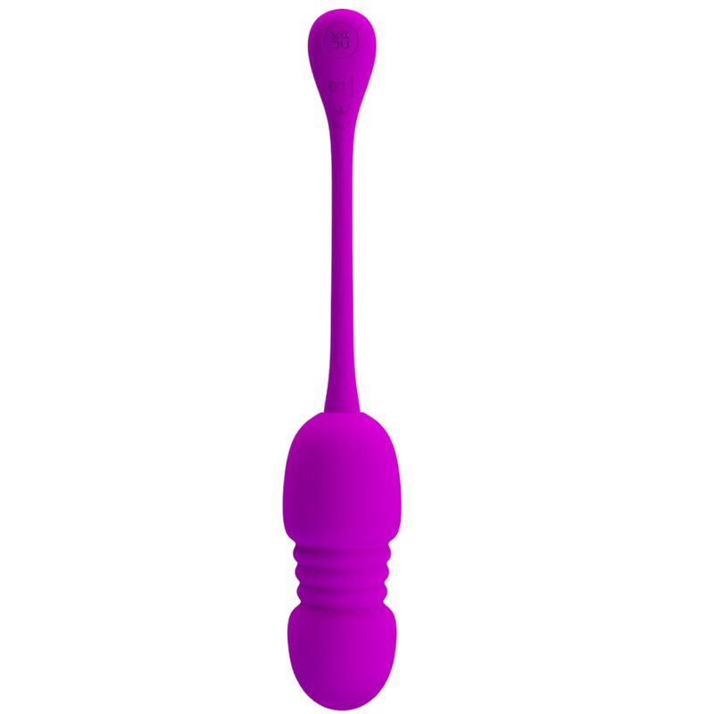 PRETTY LOVE - CALLIE PURPLE RECHARGEABLE VIBRATING EGG - ToysByMonk