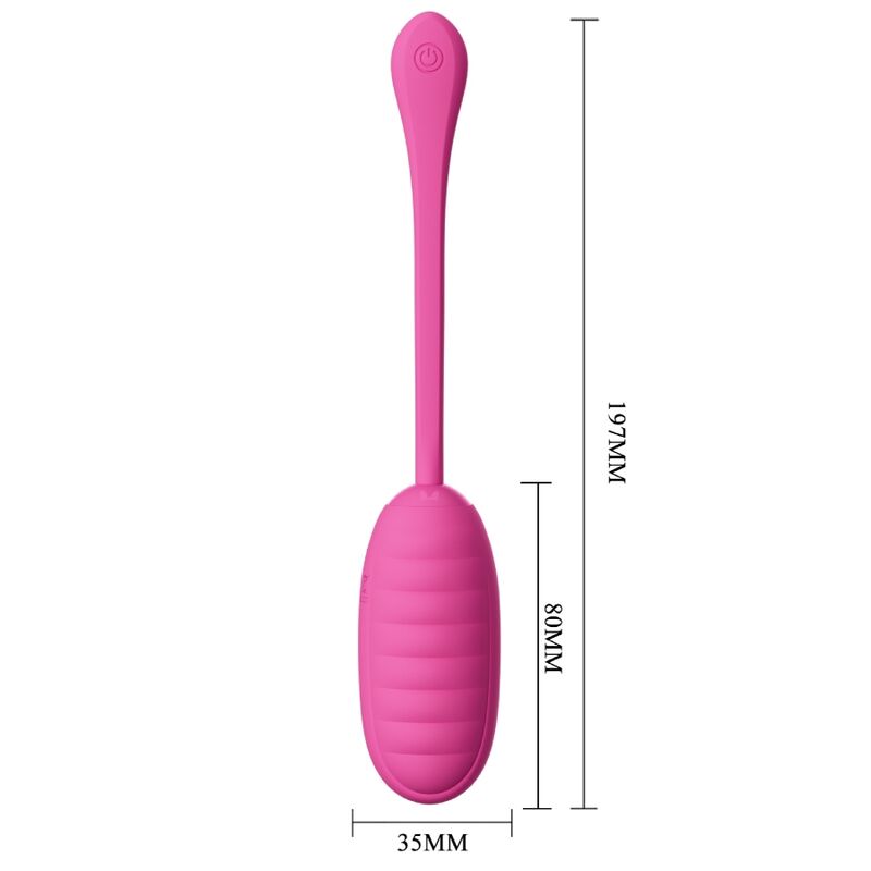 PRETTY LOVE - CATALINA PINK RECHARGEABLE VIBRATING EGG - ToysByMonk