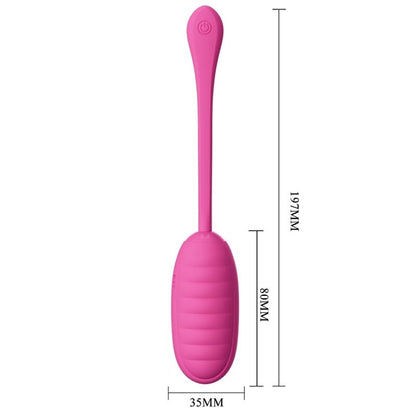 PRETTY LOVE - CATALINA PINK RECHARGEABLE VIBRATING EGG PRETTY LOVE SMART