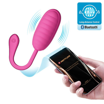 PRETTY LOVE - CATALINA PINK RECHARGEABLE VIBRATING EGG - ToysByMonk