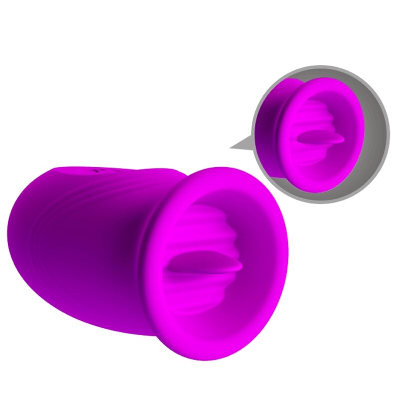 PRETTY LOVE - DAISY DUAL EGG RECHARGEABLE VIBRATOR PURPLE PRETTY LOVE FLIRTATION