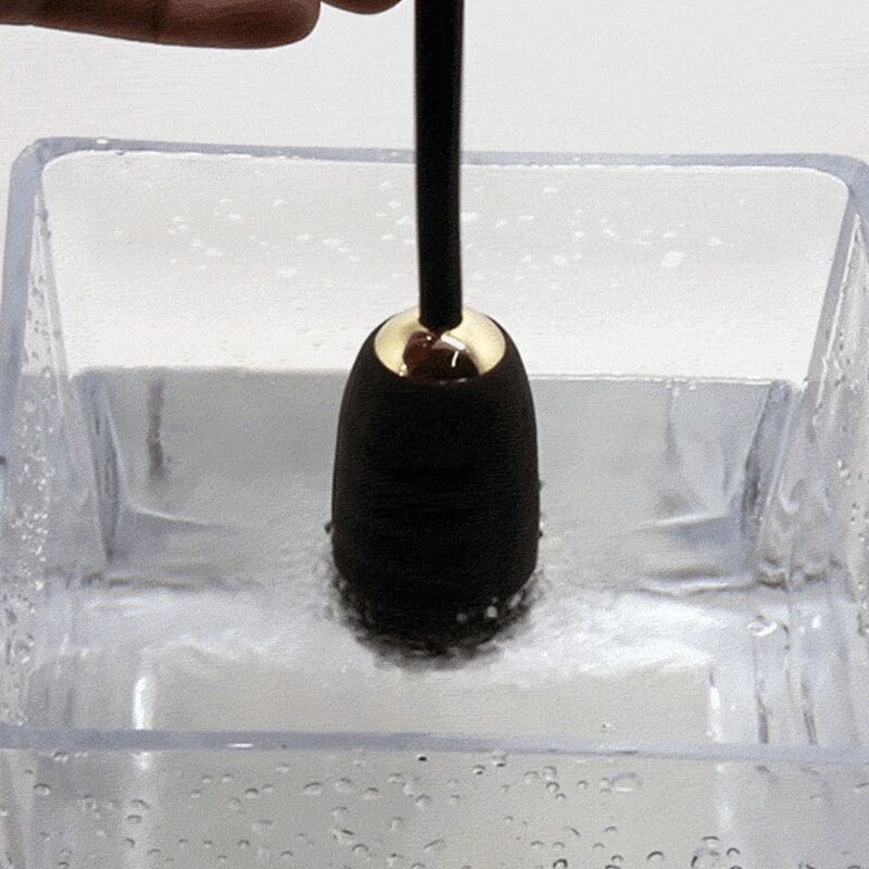 PRETTY LOVE - DOREEN LUXURY RECHARGEABLE VIBRATING EGG BLACK - ToysByMonk