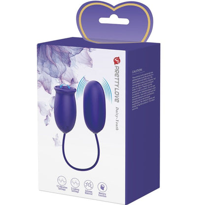 PRETTY LOVE - DAISY YOUTH VIOLET RECHARGEABLE VIBRATOR STIMULATOR - ToysByMonk