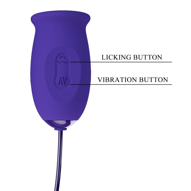 PRETTY LOVE - DAISY YOUTH VIOLET RECHARGEABLE VIBRATOR STIMULATOR - ToysByMonk