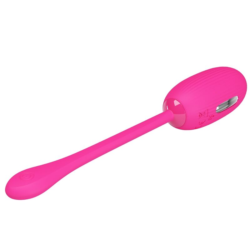 PRETTY LOVE - DOREEN RECHARGEABLE VIBRATING EGG MAGENTA - ToysByMonk