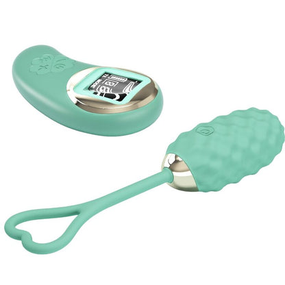 PRETTY LOVE - VIVIAN GREEN REMOTE CONTROL VIBRATING EGG PRETTY LOVE LED
