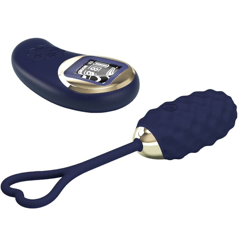 PRETTY LOVE - VIVIAN BLUE REMOTE CONTROL VIBRATING EGG - ToysByMonk