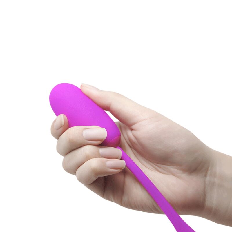 PRETTY LOVE - JULIUS WATERPROOF-RECHARGEABLE VIBRATING EGG PURPLE - ToysByMonk