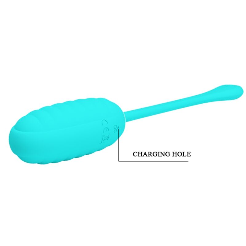 PRETTY LOVE - KIRK RECHARGEABLE VIBRATING EGG LIGHT GREEN PRETTY LOVE SMART
