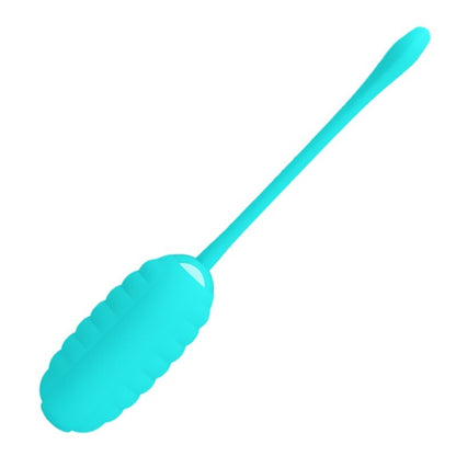 PRETTY LOVE - KIRK RECHARGEABLE VIBRATING EGG LIGHT GREEN - ToysByMonk