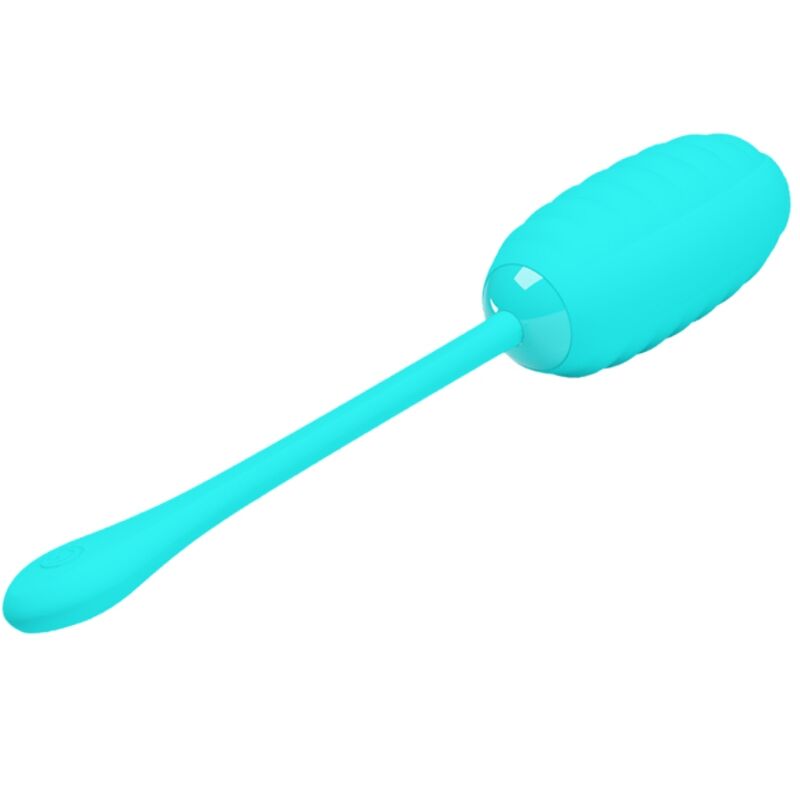 PRETTY LOVE - KIRK RECHARGEABLE VIBRATING EGG LIGHT GREEN - ToysByMonk