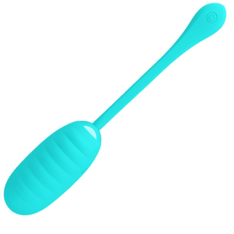 PRETTY LOVE - KIRK RECHARGEABLE VIBRATING EGG LIGHT GREEN - ToysByMonk