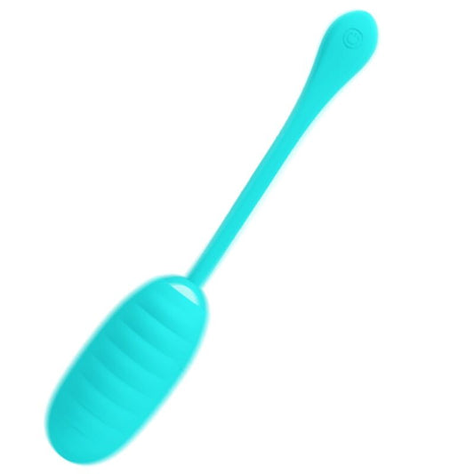 PRETTY LOVE - KIRK RECHARGEABLE VIBRATING EGG LIGHT GREEN - ToysByMonk