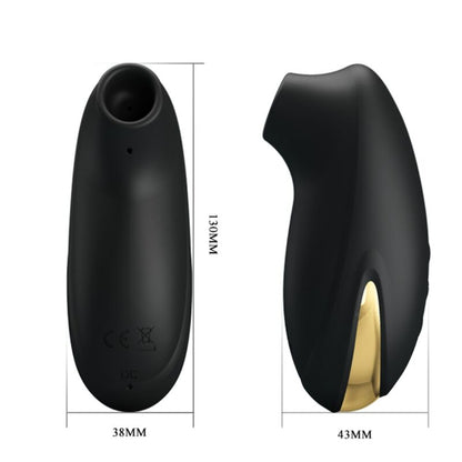 PRETTY LOVE - BLACK RECHARGEABLE LUXURY SUCTION MASSAGER - ToysByMonk