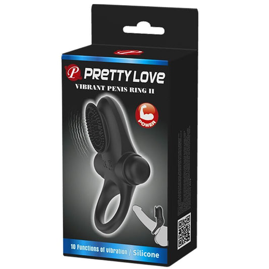 PRETTY LOVE - VIBRATOR RING II FOR THE BLACK PENIS PRETTY LOVE MALE