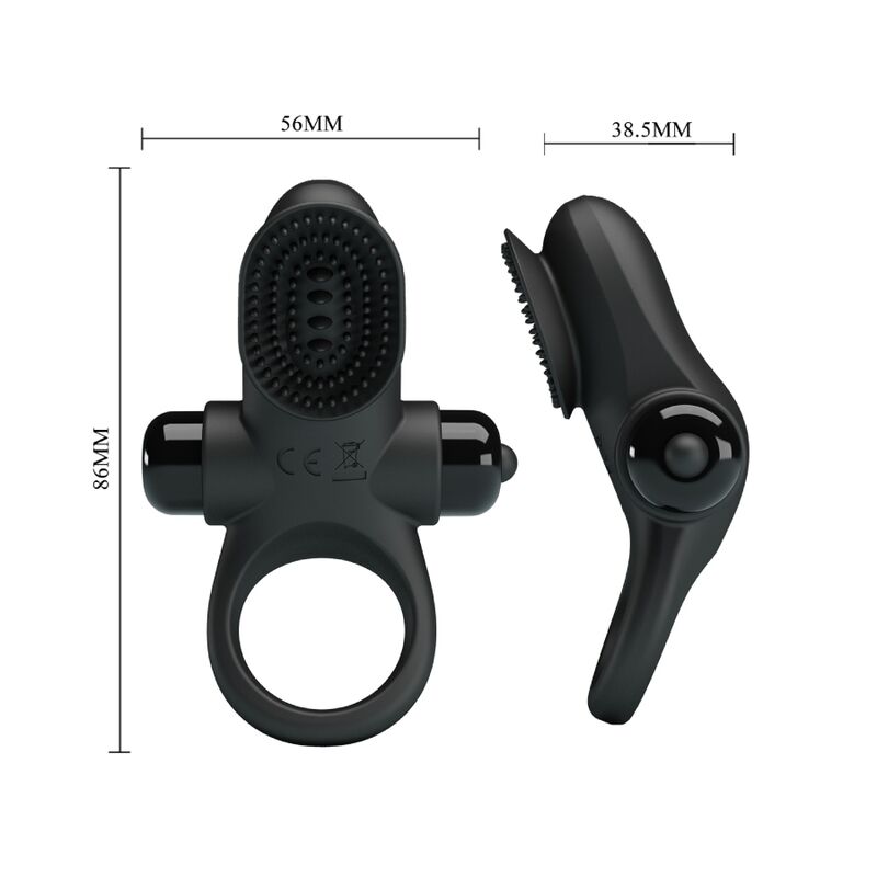 PRETTY LOVE - VIBRATOR RING II FOR THE BLACK PENIS PRETTY LOVE MALE