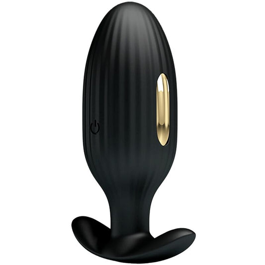 PRETTY LOVE - JEFFERSON APP CONTROLLED ANAL PLUG BLACK - ToysByMonk