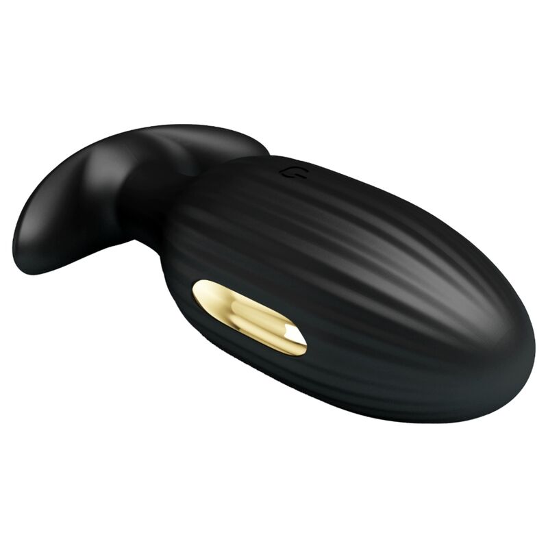 PRETTY LOVE - JEFFERSON APP CONTROLLED ANAL PLUG BLACK - ToysByMonk