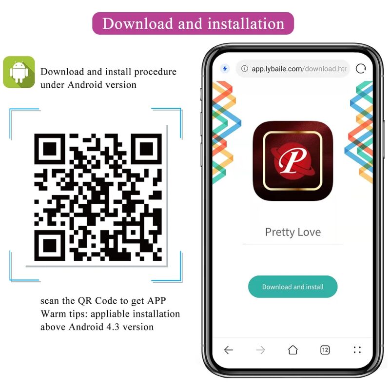 PRETTY LOVE - NYMPH VIBRATING EGG APP CONTROLLED PURPLE - ToysByMonk