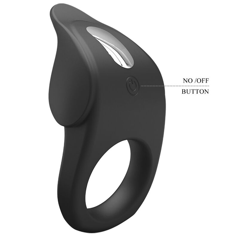 PRETTY LOVE - SUSANNA VIBRATING PENIS RING BLACK PRETTY LOVE MALE
