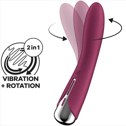 SATISFYER - SPINNING VIBE 1 G-SPOT ROTATOR VIBRATOR - ToysByMonk