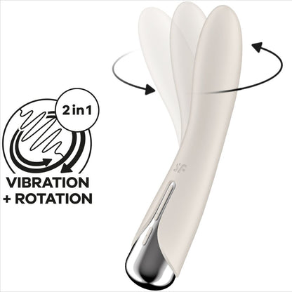 SATISFYER - SPINNING VIBE 1 G-SPOT ROTATOR VIBRATOR - ToysByMonk