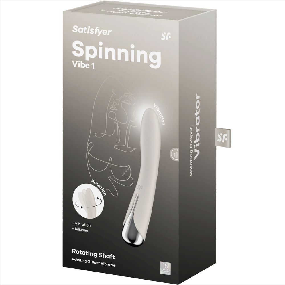 SATISFYER - SPINNING VIBE 1 G-SPOT ROTATOR VIBRATOR - ToysByMonk