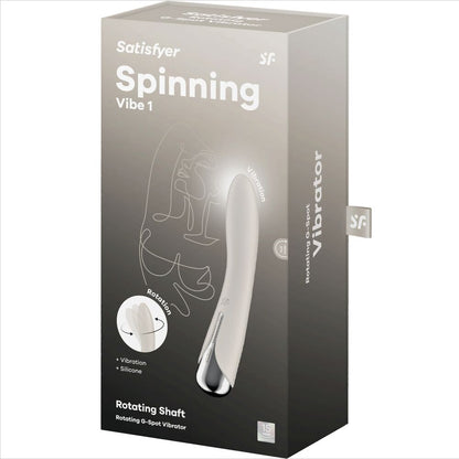 SATISFYER - SPINNING VIBE 1 G-SPOT ROTATOR VIBRATOR - ToysByMonk