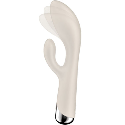 SATISFYER - SPINNING RABBIT 1 CLITORIS AND RED G-SPOT STIMULATION - ToysByMonk
